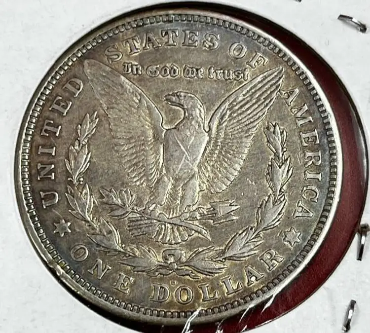 1921-D Silver Morgan Dollar Average Circulated