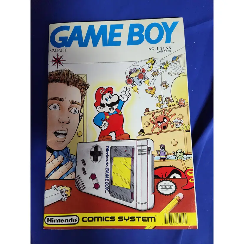 Game Boy Valiant No 1 1990 Comic Book