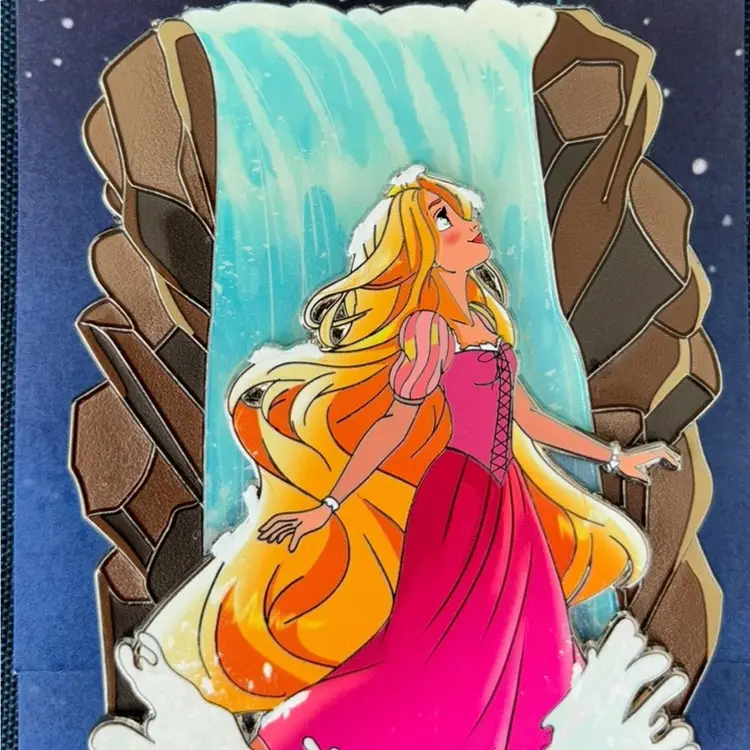Chasin Waterfalls - Rapunzel Fantasy Pin