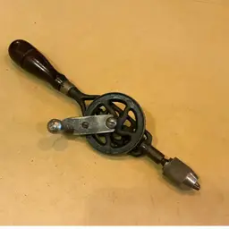 Miller Falls No. 5 Drill With 8 Original Bits