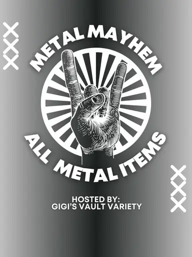 ‼️ METAL MAYHEM ‼️ Vintage Variety Of Metal Items