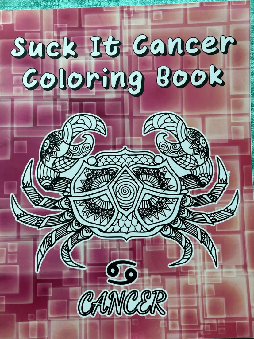 Suck It Cancer Coloring Book