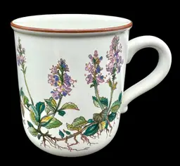 Villeroy & Boch Coffee Tea Mug Botanica Veronica Officinalis Speedwell Floral