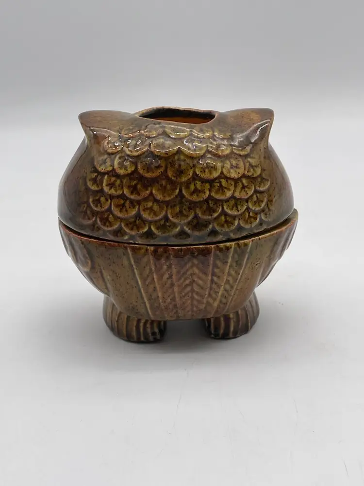 Vintage Hobbyist Piece Owl Votive Holder