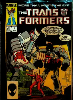 Transformers 7 Marvel Comics