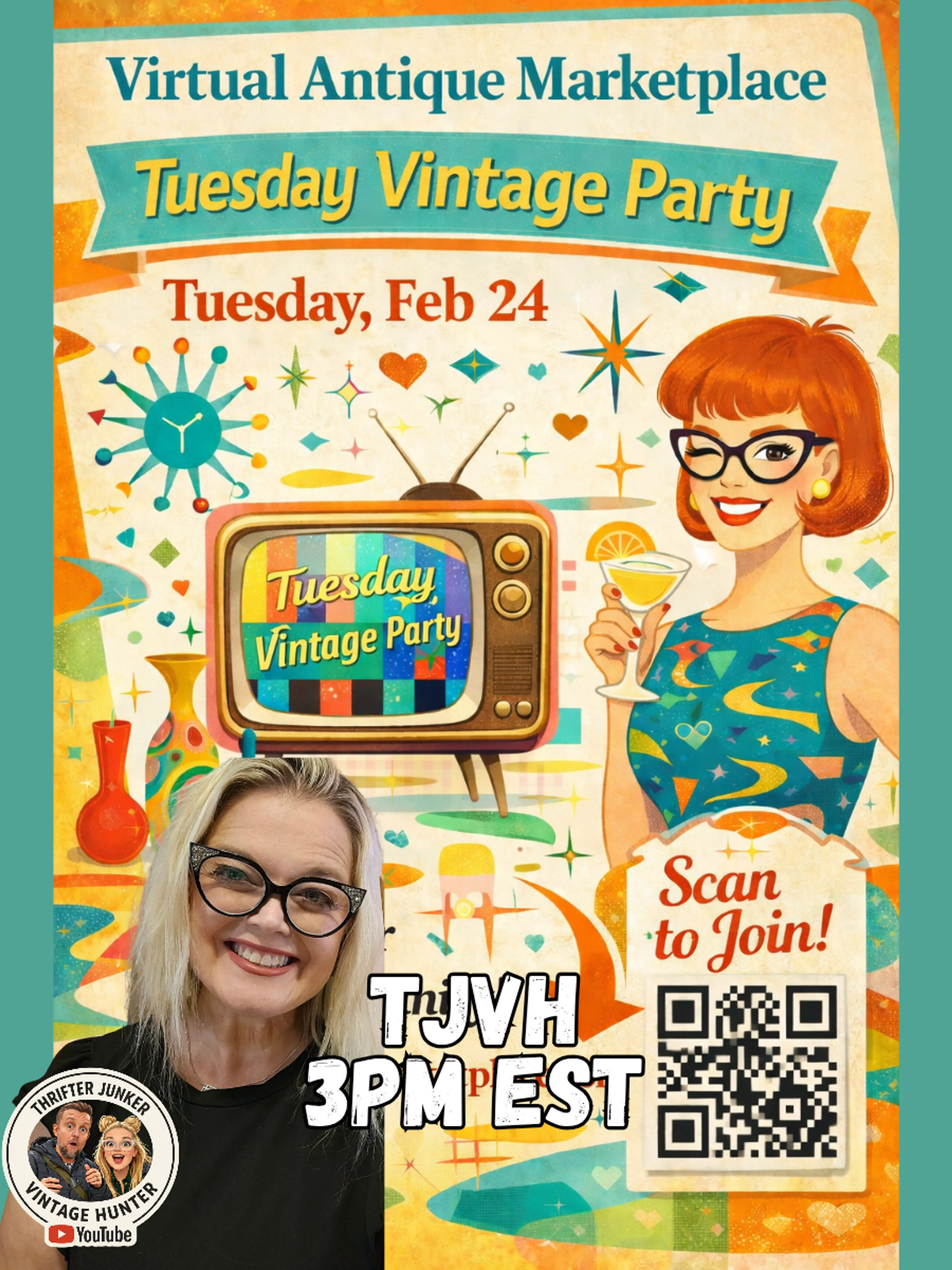 VAMP Tuesday Vintage Party Live! TJVH Buyer's Choice 