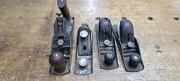 Lot of 4 Shelton Planes, Not Stanley