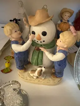 Vintage Enesco Denim Days Figurine