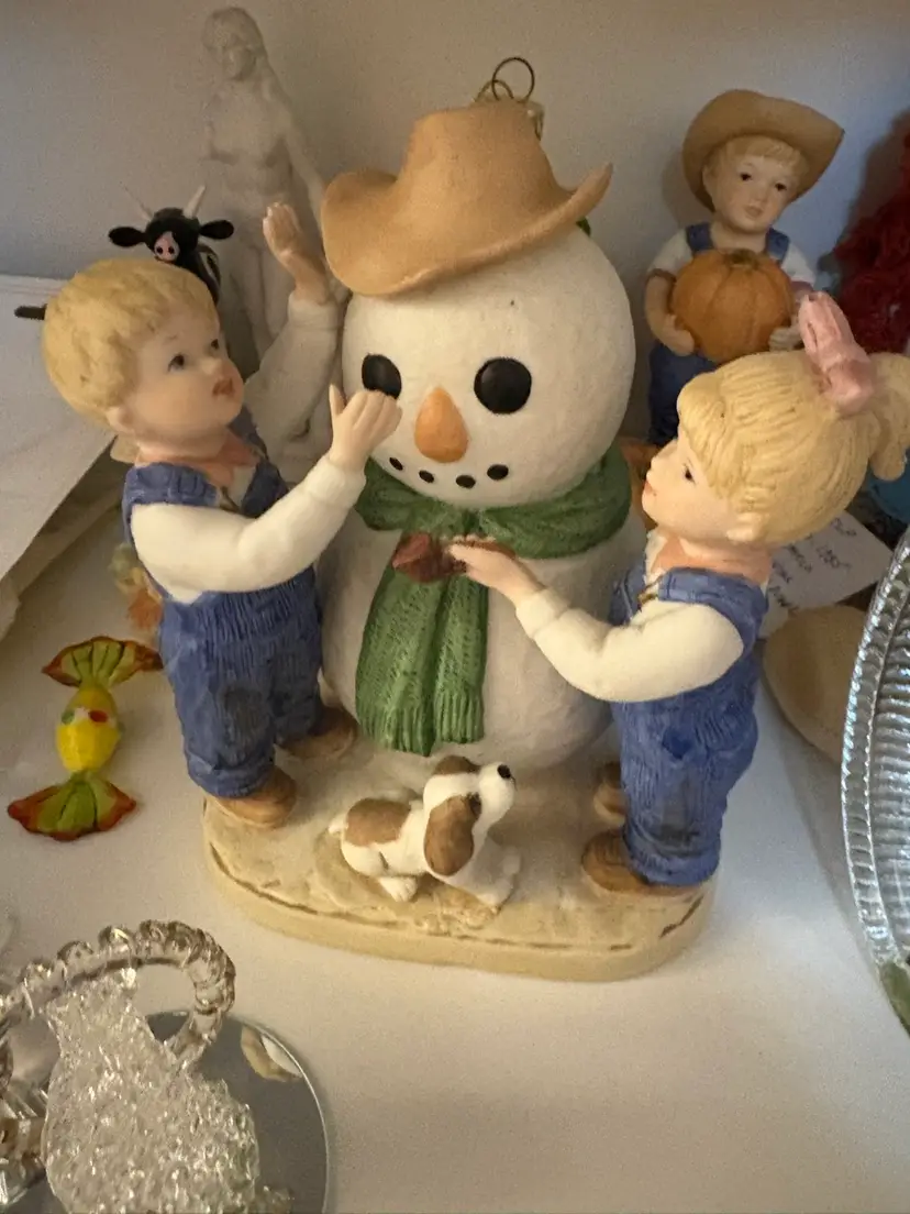 Vintage Enesco Denim Days Figurine