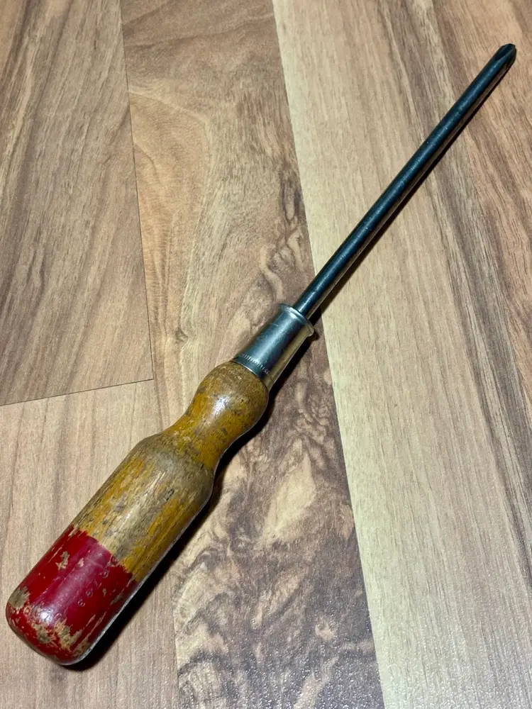 Stanley No. 2703 Hardwood Handle Phillips Head Screw Driver