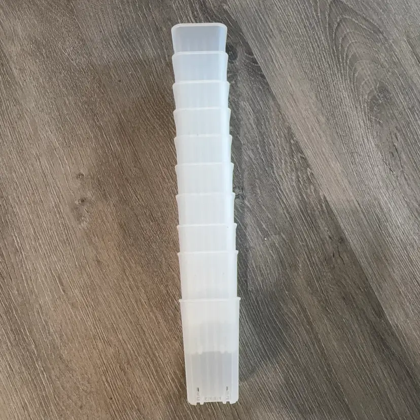 Tall square pots (pack of ten)