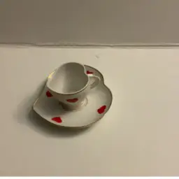 Heart Shaped Espresso Demitasse Cup