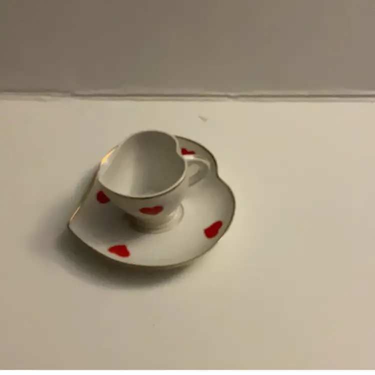 Heart Shaped Espresso Demitasse Cup