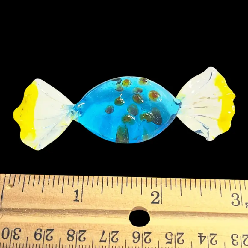 Vintage Unknown Artist Glass Candy 3” And Larger