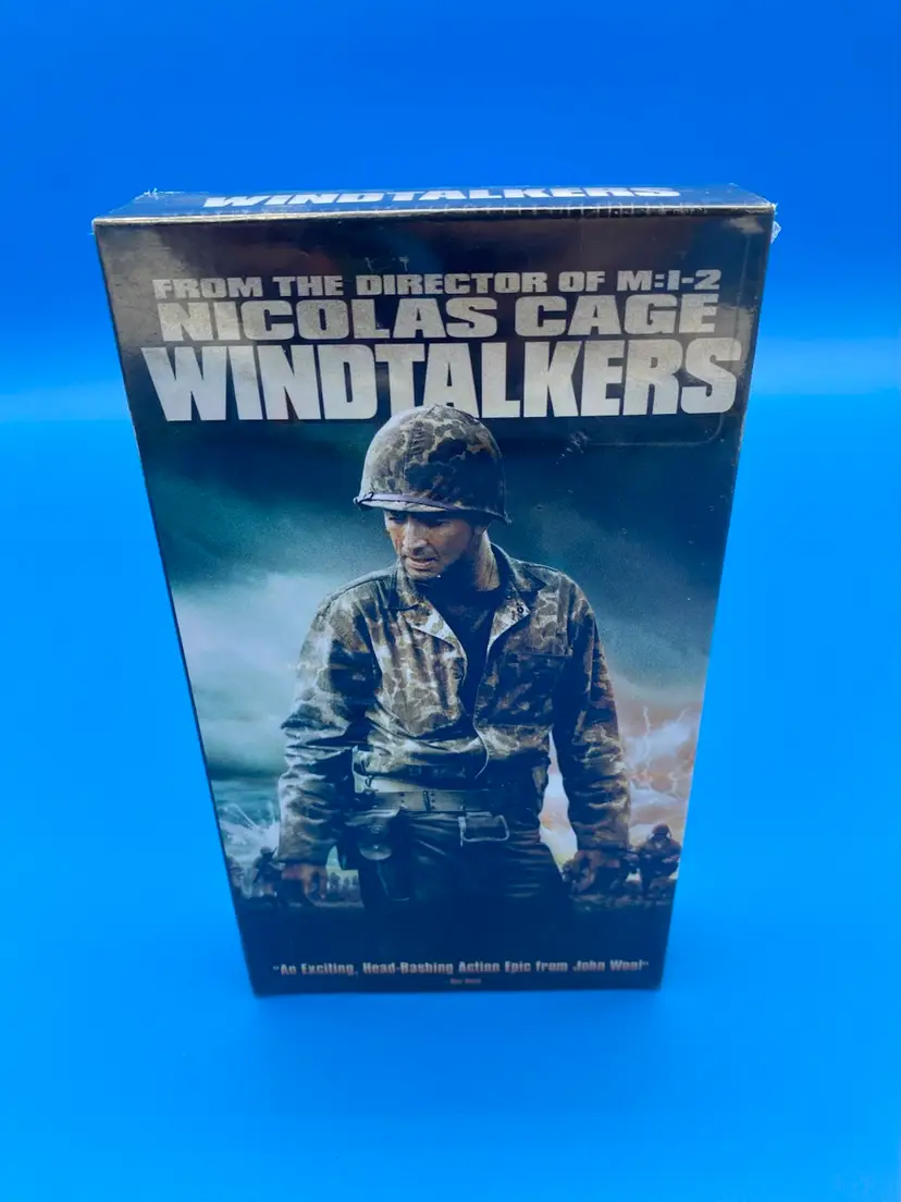 Windtalkers VHS Movie - Sealed - 2002 MGM