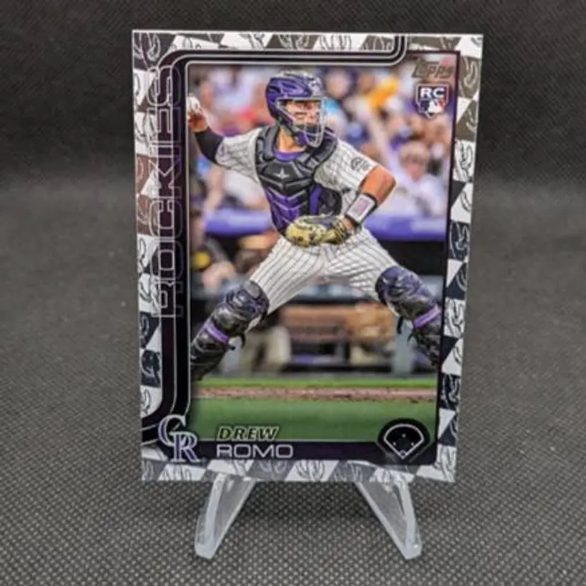 Drew Romo 2025 Topps Spring Training #296 Rookie RC - Colorado Rockies