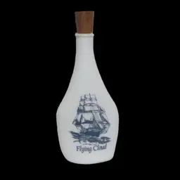 Vintage Old Spice After Shave Bottle Flying Cloud Bath Decor