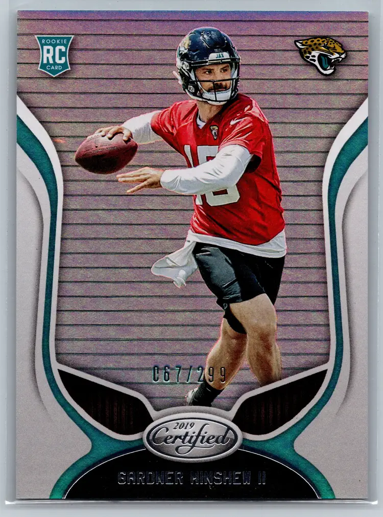 Gardner Minshew II 2019 Panini Certified Rookie Card #168 Mirror #/299 RC