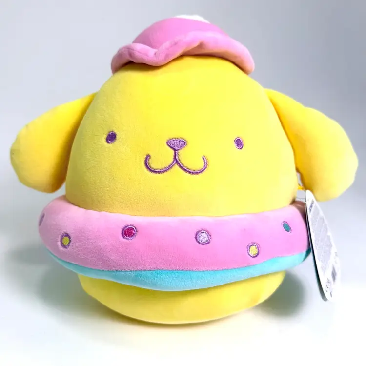 Squishmallows Sanrio Pompompurin 8” Dreamland Plush Yellow Dog