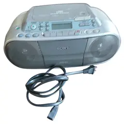 ✅ SONY CFD-S01 CD Radio Cassette Recorder Boombox Tested and Working