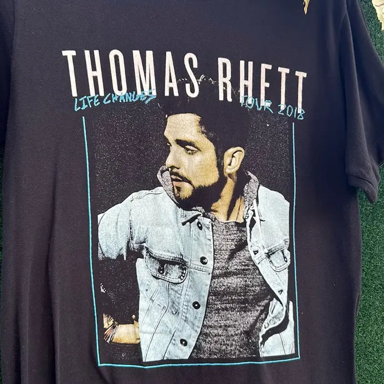 Thomas Rhett Life Changes Tour 2018, Tour Cities On Back 