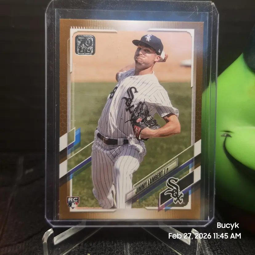 2021 Topps Update Gold Paper - Jimmy Lambert Chicago White Sox 546/2021