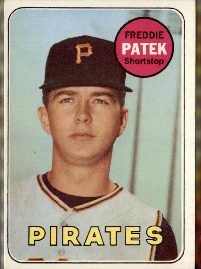 1969 Topps #219 Freddie Patek - (pk3) - Pittsburgh Pirates