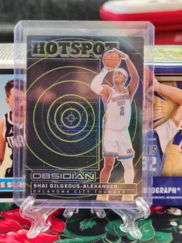 Shai Gilgeous-Alexander 2024-25 Panini Obsidian Hotspot /125