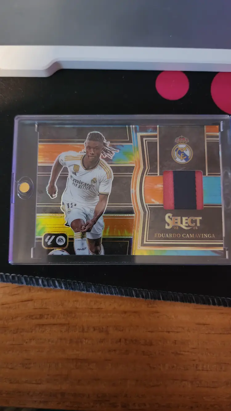 2023-24 Panini Select La Liga Eduardo Camavinga Memorabilia SM-EC
