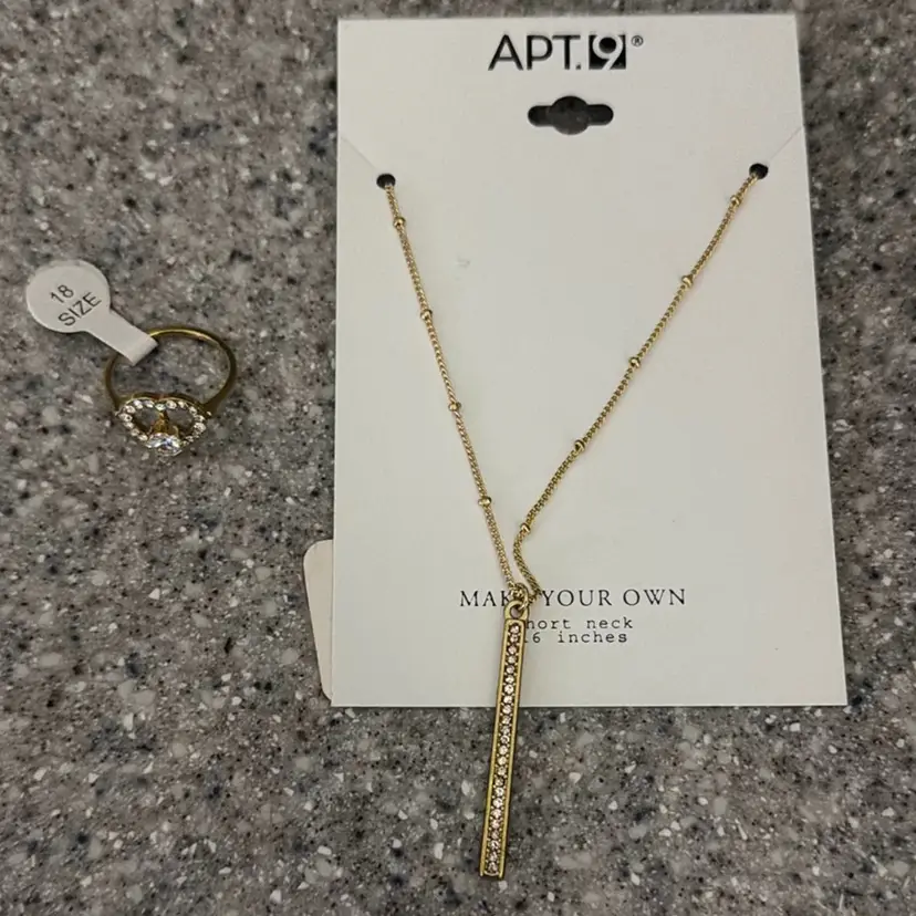 New Ring & Necklace Combo