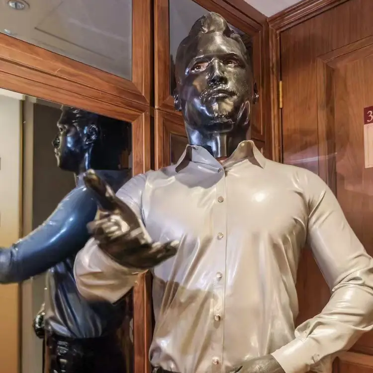 “Commander” Latex Human Mask