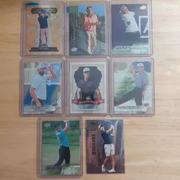 Lot of 66 Golf cards. Young Guns, inserts, parallels, +