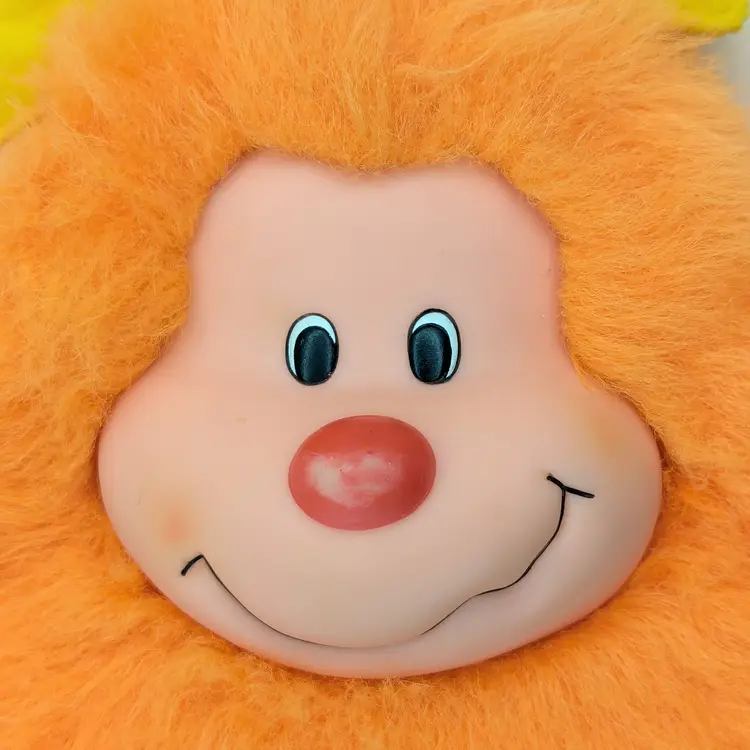 Rainbow Brite Sprite Plush 0.J. Orange 12" stuffed animal Mattel Hallmark 1983 Vintage 80s Retro toys nostalgic gift