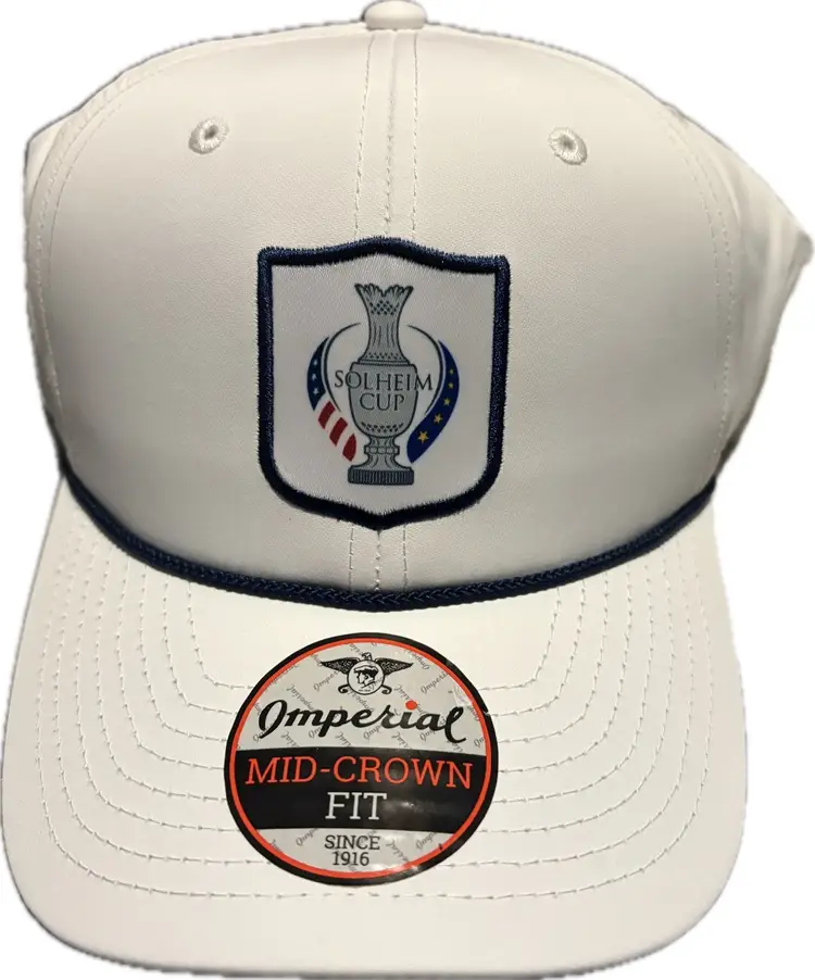 Solheim Cup Rope Hat New With Sticker.