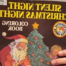 Silent Night Coloring Book