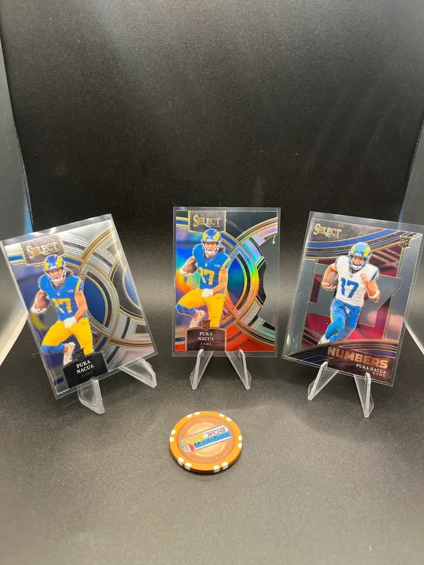Puka Nacua Select RC Lot 2023 Select Los Angeles Rams