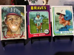 2025 Shoebox Collections Atlanta Braves 5 Card Lot