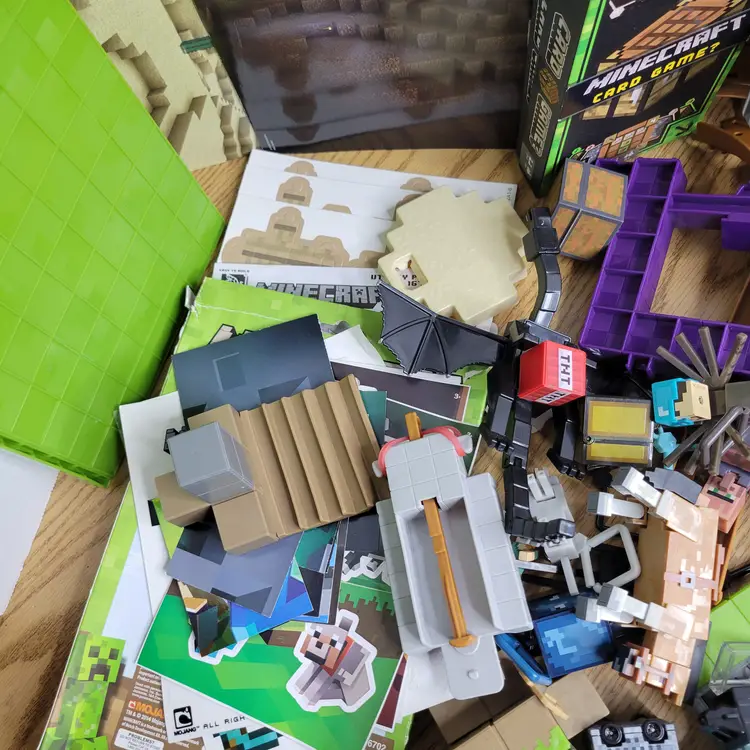 Minecraft Toy Box Lot