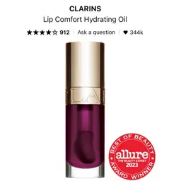 CLARINS Hydrating Lip Oil 'plum'