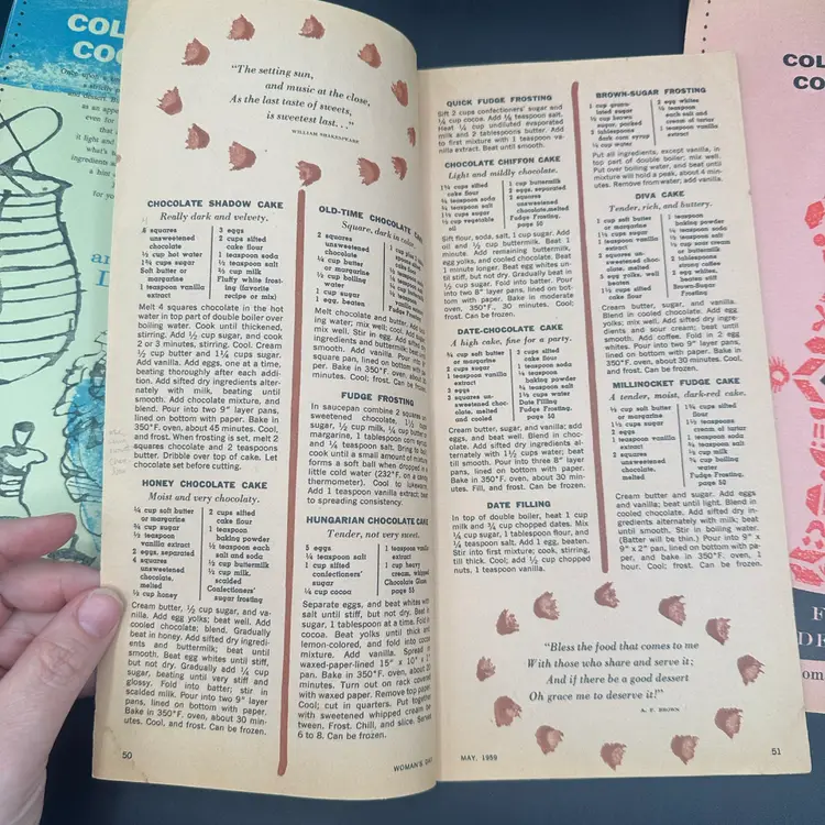 VTG Woman's Day Kitchen Booklets (3), The Collector's Cook Book Series