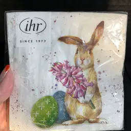 Bunny w/Eggs Napkins 20ct