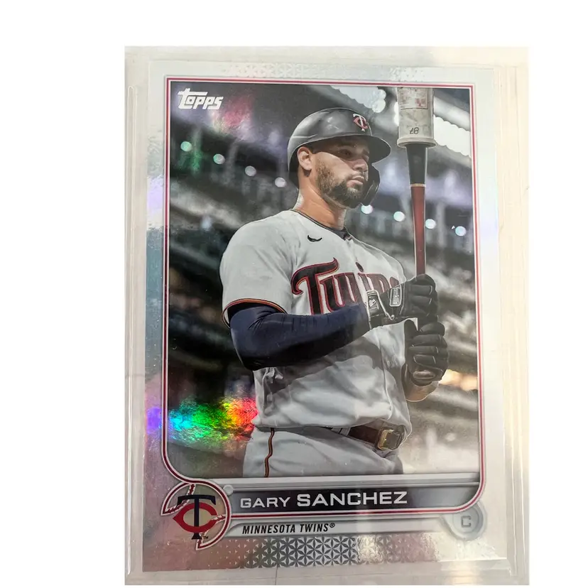 Gary Sanchez Rainbow Foil Minnesota Twins