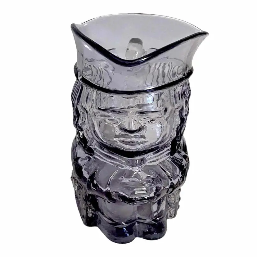 Vintage Lilac Glass Whitefriars Jeremy Toby Mug