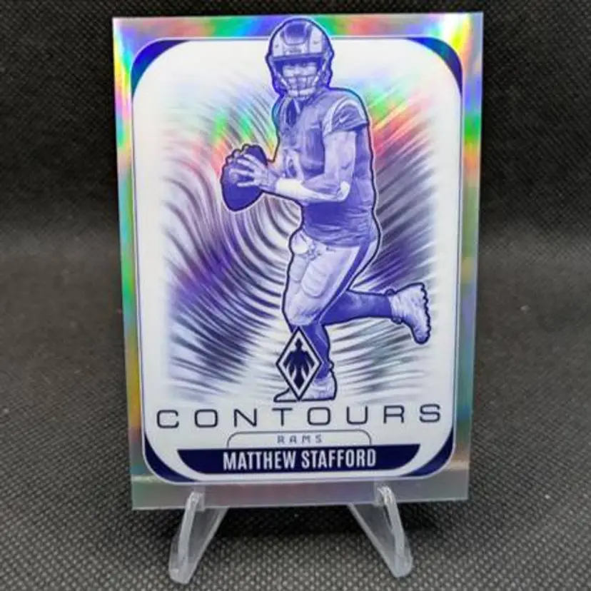 Matthew Stafford 2025 Panini Phoenix Contours #19 - Los Angeles Rams