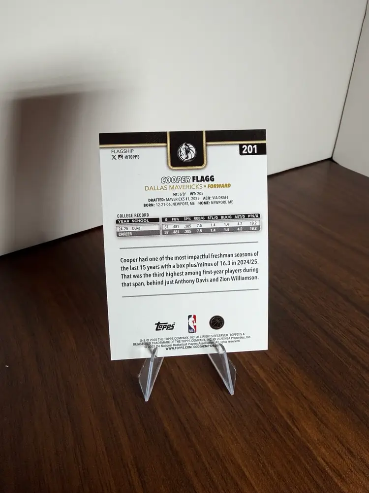 2025 Topps Basketball - Kon Knueppel Blackout Parallel #204