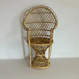 Wicker Doll Chair