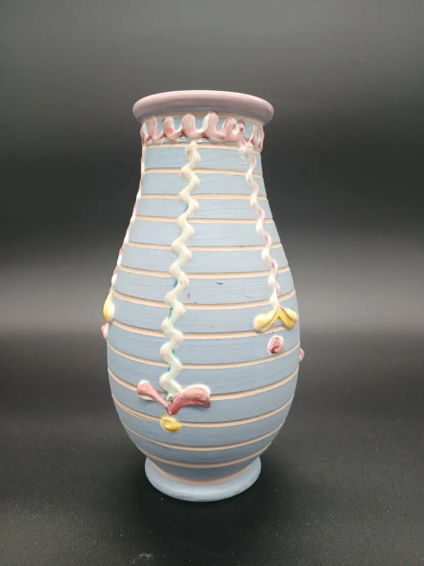 Elbee Italian Pottery Vase 7"