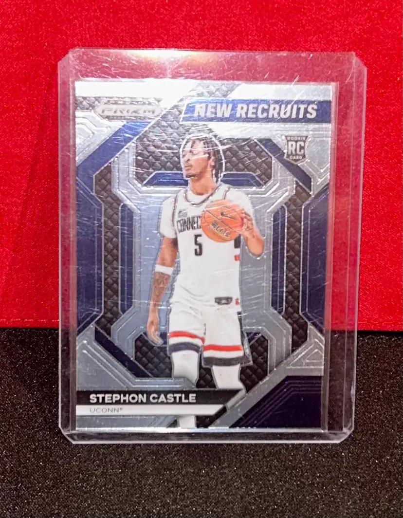 Stephon Castle Panini Prizm Draft Picks Card - UConn Star
