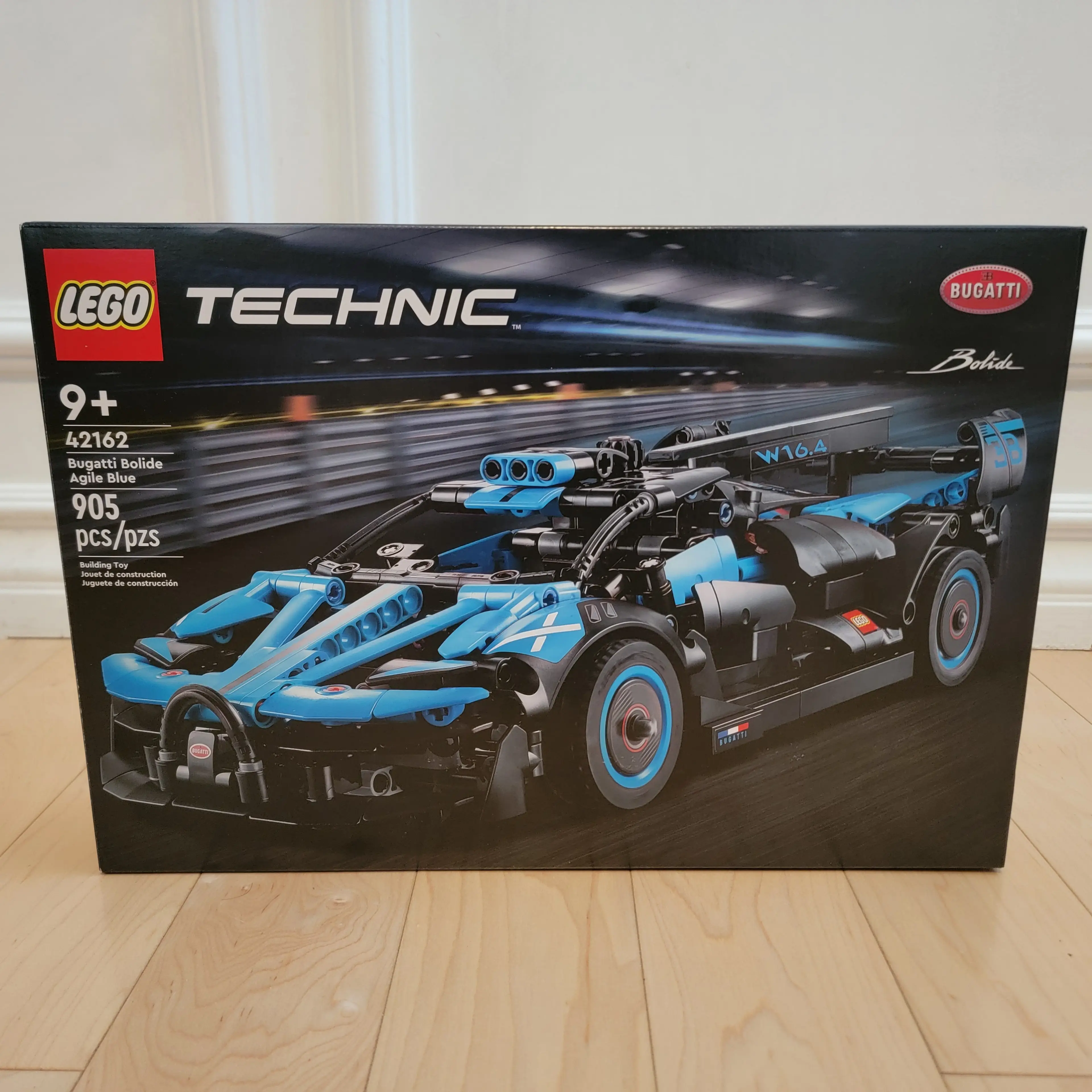 Lego Technic 42162 - Blue Bugatti Bolide Agile Blue, New & Sealed
