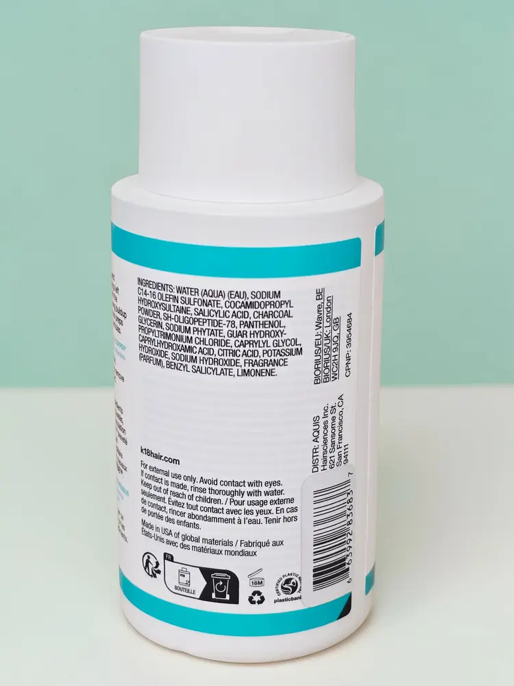 K18 PEPTIDE PREP Biommetic Color Safe Detox Clarifying Shampoo 250ml 8.5 Fl Oz